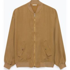 Kurtka "Nalastate" w kolorze jasnobrązowym. Pomarańczowe kurtki damskie American Vintage, m, bez wzorów, bez kaptura. W wyprzedaży za 285,95 zł.