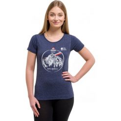Brubeck Koszulka damska outdoor wool granatowa r. L (SS12720K). Szare t-shirty damskie marki Brubeck, l. Za 198,19 zł.