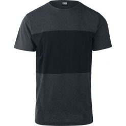 T-shirty męskie: Urban Classics Contrast Panel Tee T-Shirt czarny/ciemnoszary