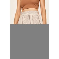 Vero Moda - Spódnica. Niebieskie spódniczki damskie Vero Moda, na co dzień, s, bez wzorów, z bawełny, casualowe, z podwyższonym stanem, mini, rozkloszowane. W wyprzedaży za 49,90 zł.