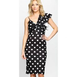 Sukienki: Czarna Sukienka Retro Woman