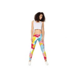 Legginsy CP-012 275. Legginsy sportowe damskie Colour pleasure, s, bez wzorów, z dzianiny, na fitness i siłownię. Za 109,00 zł.