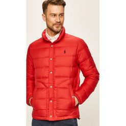 Polo Ralph Lauren - Kurtka puchowa. Czerwone płaszcze męskie Polo Ralph Lauren, xl, bez wzorów, z poliesteru, krótkie, bez kaptura. Za 1299,00 zł.