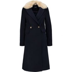 Płaszcze damskie pastelowe: Topshop COLLR TUCK Płaszcz wełniany /Płaszcz klasyczny navy blue