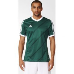 BLUZA Z KR. REKAWEM FOREST/WHT TABE 14 JSY. Białe bluzy męskie rozpinane marki Adidas, m, z syntetyku, z krótkim rękawem, krótkie. Za 34,99 zł.