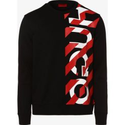 HUGO - Męska bluza nierozpinana – Dosaka, czarny. Czarne bluzy męskie HUGO, m, z nadrukiem, bez kołnierzyka, bez rękawów, bez kaptura. Za 479,95 zł.