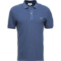 Lacoste SHORTSLEEVE SLIM FIT Koszulka polo croisiere. Niebieskie koszulki męskie Lacoste, xl, bez wzorów, z bawełny, polo, bez rękawów. Za 379,00 zł.