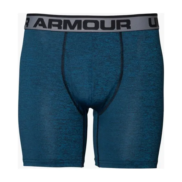 Under Armour Bokserki O Series 6 Boxerjo , niebieski, rozmiar XL. Niebieskie bokserki męskie Under Armour, bez wzorów, z elastanu. W wyprzedaży za 89,99 zł.