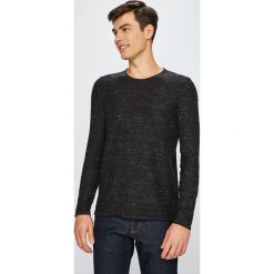 Joop! - Sweter. Niebieskie swetry męskie JOOP!, s, bez wzorów, z bawełny, z okrągłym kołnierzem, bez kaptura. W wyprzedaży za 299,90 zł.
