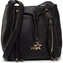 Torebka LIU JO - Xs Drawstring NA0132 E0031 Nero 22222. Czarne torebki klasyczne damskie Liu Jo, bez wzorów, ze skóry ekologicznej, bez dodatków. Za 519,00 zł.