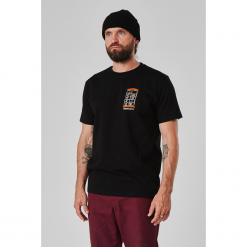 SIMPLE THREAD WINDOW T-SHIRT BLACK. Czarne t-shirty męskie Turbokolor. Za 74,99 zł.