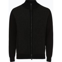BOSS - Kardigan męski – Elfonte, czarny. Czarne swetry rozpinane męskie Boss, m, z dzianiny, eleganckie. Za 849,95 zł.