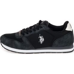 U.S. POLO ASSN. tenisówki męskie Soren 41 czarny. Czarne trampki męskie U.S. Polo Assn., bez wzorów, bez zapięcia. Za 339,00 zł.