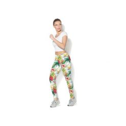 Legginsy CP-012 160. Legginsy sportowe damskie Colour pleasure, xl, bez wzorów, z dzianiny, na fitness i siłownię. Za 109,00 zł.