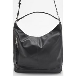 Torba typu hobo - Czarny. Czarne torebki klasyczne damskie Reserved. Za 129,99 zł.