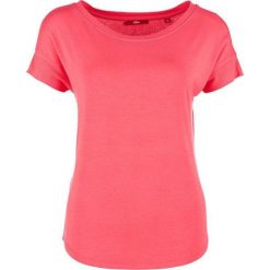 S.Oliver T-shirt damski 04.899.32.4816 .3308 Czerwony (rozmiar 36). Czerwone koszulki damskie S.Oliver, s, bez wzorów, z materiału, bez kołnierzyka. W wyprzedaży za 46,00 zł.