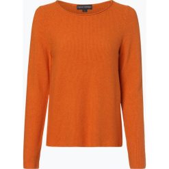 Franco Callegari - Sweter damski, pomarańczowy. Pomarańczowe swetry klasyczne damskie marki Franco Callegari, l, z bawełny, eleganckie. Za 179,95 zł.