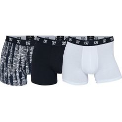 CR7 Cristiano Ronaldo - Bokserki (3-pack). Bokserki męskie CR7 Cristiano Ronaldo, bez wzorów, z elastanu. W wyprzedaży za 69,90 zł.