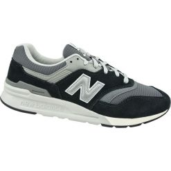 New Balance New Balance CM997HBK 41,5 Czarne. Czarne buty sportowe męskie New Balance, ze skóry, bez zapięcia. W wyprzedaży za 299,99 zł.