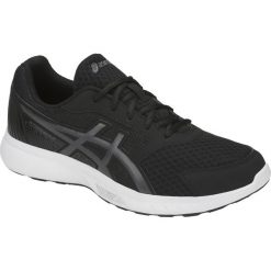 Asics Stormer 2 T843N-9097. Czarne buty męskie do biegania marki Asics, z materiału. W wyprzedaży za 179,99 zł.