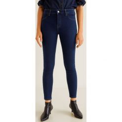 Mango - Jeansy Jane. Zielone jeansy damskie skinny marki Mango, z elastanu. Za 79,90 zł.