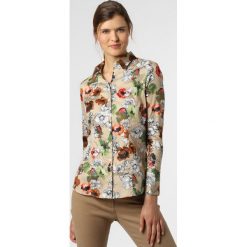 Apriori - Bluzka damska, beżowy. Brązowe bluzki damskie Apriori, bez wzorów, z bawełny, eleganckie, z klasycznym kołnierzykiem, bez rękawów. Za 179,95 zł.