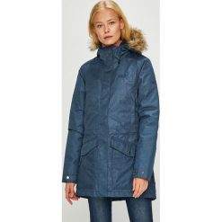 Jack Wolfskin - Parka Coastal Range. Niebieskie kurtki damskie marki Jack Wolfskin, s, bez wzorów, z poliesteru, długie, z kapturem. W wyprzedaży za 799,90 zł.