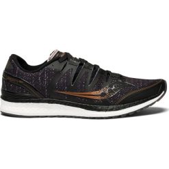 Buty do biegania męskie SAUCONY LIBERTY ISO / S20410-30. Czarne buty sportowe męskie Saucony, z materiału, bez zapięcia, do biegania. Za 449,00 zł.