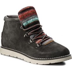 Botki SKECHERS - BOBS S'Mores 34134/CCL Charcoal. Niebieskie botki damskie skórzane marki Skechers. W wyprzedaży za 179,00 zł.