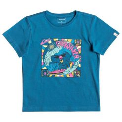 Quiksilver Chłopięca Koszulka Surfing Koala Ss 92 Niebieska. Niebieskie t-shirty chłopięce Quiksilver, bez wzorów, bez rękawów. Za 65,00 zł.