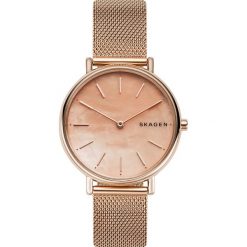 Zegarek SKAGEN - Signatur SKW2732 Rose Gold/Rose Gold. Różowe zegarki damskie Skagen. Za 719,00 zł.