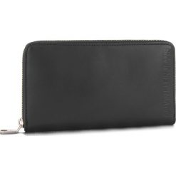 Duży Portfel Damski CALVIN KLEIN JEANS - Logo Pop Large Ziparound K40K400673 001. Czarne portfele damskie Calvin Klein Jeans, bez wzorów, z jeansu. W wyprzedaży za 309,00 zł.