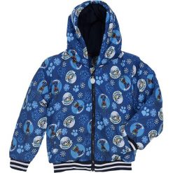 Kurtka zimowa "Paw Patrol" w kolorze niebieskim. Niebieskie kurtki chłopięce na zimę, z nadrukiem, z polaru. W wyprzedaży za 75,95 zł.