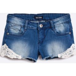Blue Seven - Szorty dziecięce 134-176 cm. Niebieskie spodenki dziewczęce marki Blue Seven, z aplikacjami, z elastanu, casualowe. W wyprzedaży za 99,90 zł.