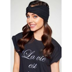 Opaska turban lc124 czarny. Czarne opaski damskie producent niezdefiniowany, bez wzorów. Za 29,00 zł.