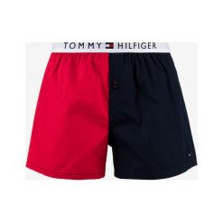 Tommy Hilfiger Szorty Niebieski Czerwony. Czerwone bokserki męskie TOMMY HILFIGER, s, bez wzorów, z bawełny. Za 131,95 zł.