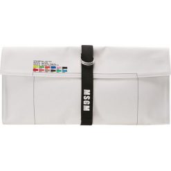 MSGM PUCHETTE Kopertówka white. Białe kopertówki damskie marki MSGM. W wyprzedaży za 548,55 zł.