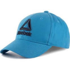 Czapka z daszkiem Reebok - Act Enh Baseb Cap Cyan. Niebieskie czapki męskie Reebok, bez wzorów, z bawełny. W wyprzedaży za 69,00 zł.