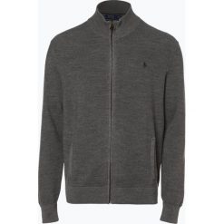 Polo Ralph Lauren - Kardigan męski z wełny merino, szary. Szare kardigany męskie marki Polo Ralph Lauren, l, z dzianiny, polo. Za 399,95 zł.