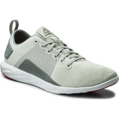 Buty Reebok - Astroride Walk CN1026 Grey/Red/White. Szare buty sportowe męskie Reebok, ze skóry ekologicznej, bez zapięcia, na fitness i siłownię. W wyprzedaży za 199,00 zł.