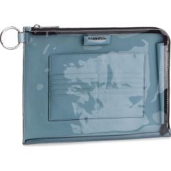 Torebka CALVIN KLEIN - Slide Pouch Tr K60K605185 458. Niebieskie torebki klasyczne damskie marki Calvin Klein, ze skóry ekologicznej. Za 179,00 zł.