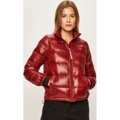 Levi's - Kurtka puchowa. Brązowe kurtki damskie Levi's®, s, bez wzorów, z poliesteru, krótkie, bez kaptura. Za 499,90 zł.