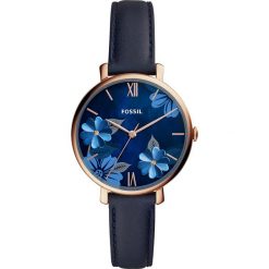 Zegarek FOSSIL - Jacqueline ES4673 Navy/Rose Gold. Niebieskie zegarki damskie Fossil, ze stali. Za 599,00 zł.
