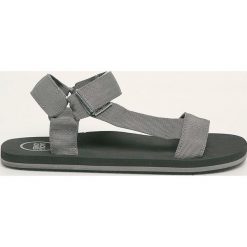 Jack & Jones - Sandały. Szare kapcie męskie Jack & Jones, z materiału. W wyprzedaży za 79,90 zł.