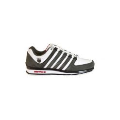 Buty K-Swiss Rinzler Sp. Białe trampki męskie marki K-SWISS, bez wzorów, bez zapięcia. Za 176,61 zł.