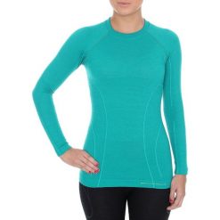 Bluzki sportowe damskie: Brubeck Koszulka damska z długim rękawem Active Wool niebieska r. S (LS12810)