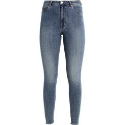 Cheap Monday HIGH SKIN Jeans Skinny Fit id blue. Niebieskie jeansy damskie relaxed fit marki Cheap Monday, z bawełny. Za 209,00 zł.