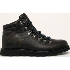 Sorel - Buty Madson Hiker. Buty trekkingowe męskie Sorel, ze skóry, na sznurówki, outdoorowe. W wyprzedaży za 379,90 zł.