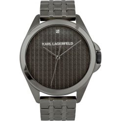 Karl Lagerfeld - Zegarek 5513158. Czarne zegarki męskie KARL LAGERFELD, ze stali. Za 519,90 zł.