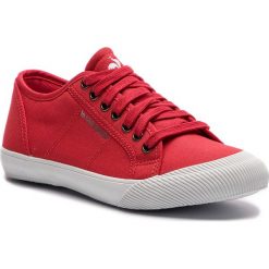 Tenisówki LE COQ SPORTIF - Deauville Sport 1820070 Vintage Red. Czerwone półbuty damskie le coq sportif, bez wzorów, z gumy, sportowe, bez zapięcia. W wyprzedaży za 199,00 zł.